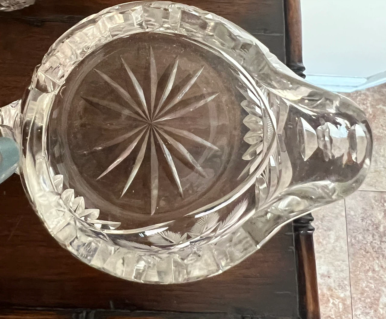 American Brilliant Sugar Bowl and Creamer - photo 2