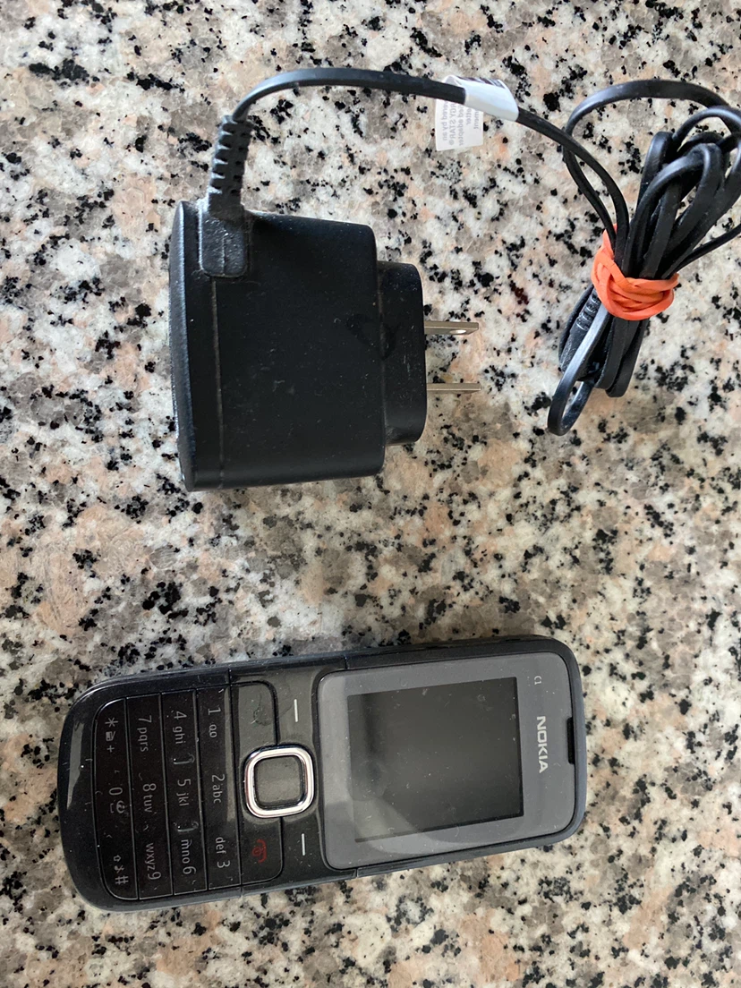 Nokia C1 Cell Phone with Charger
