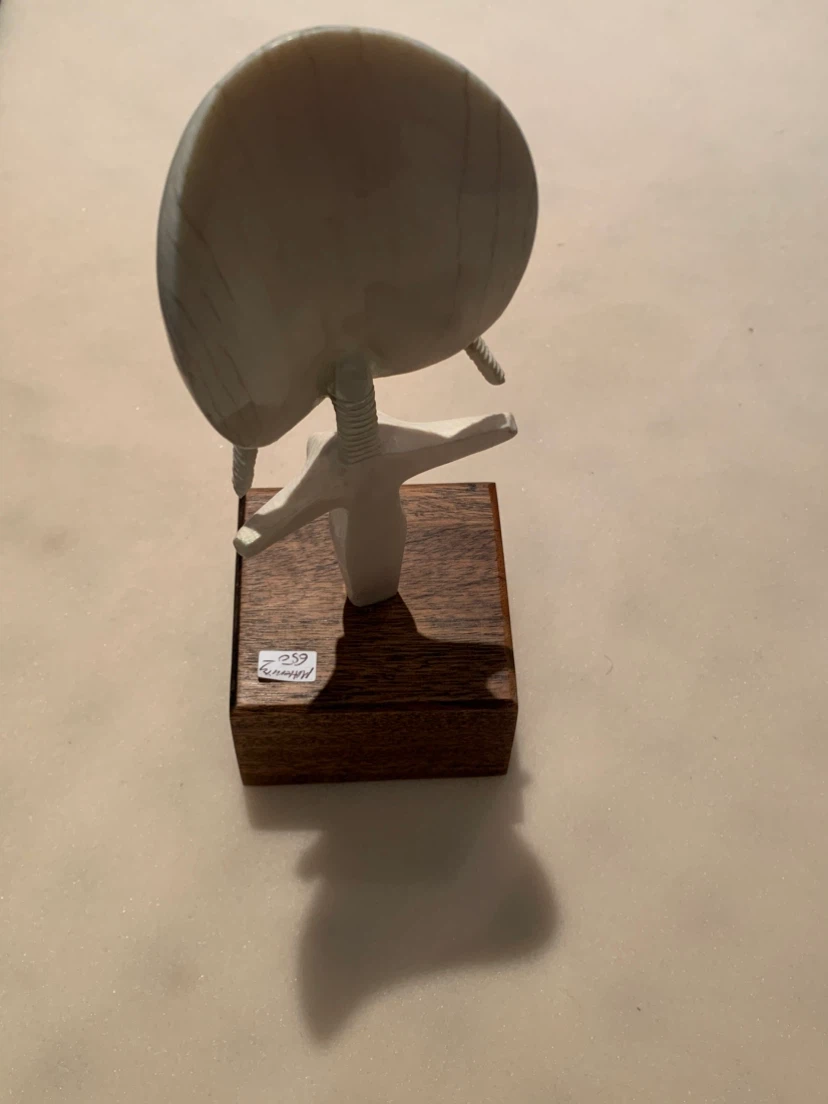 Sculpture on Wooden Base - photo 2
