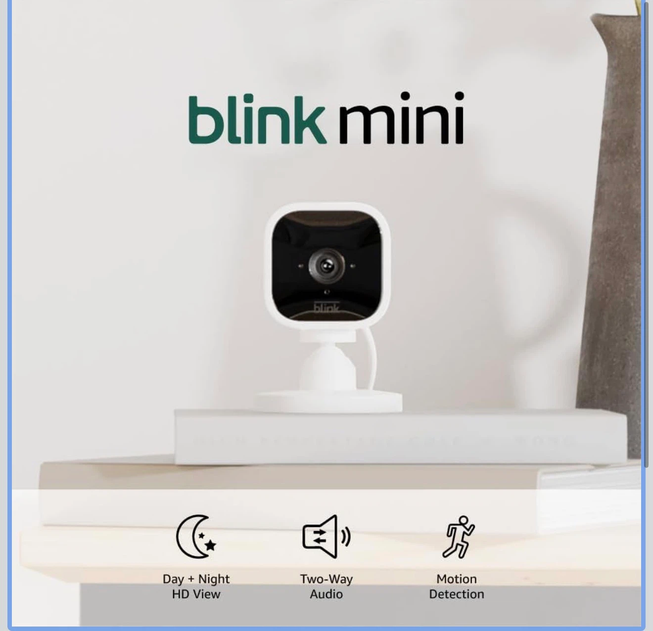 Blink Mini - Compact indoor plug-in camera