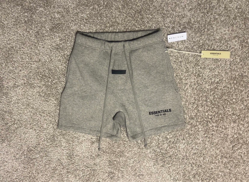 ESSENTIALS Fear of God Grey Sweatshorts