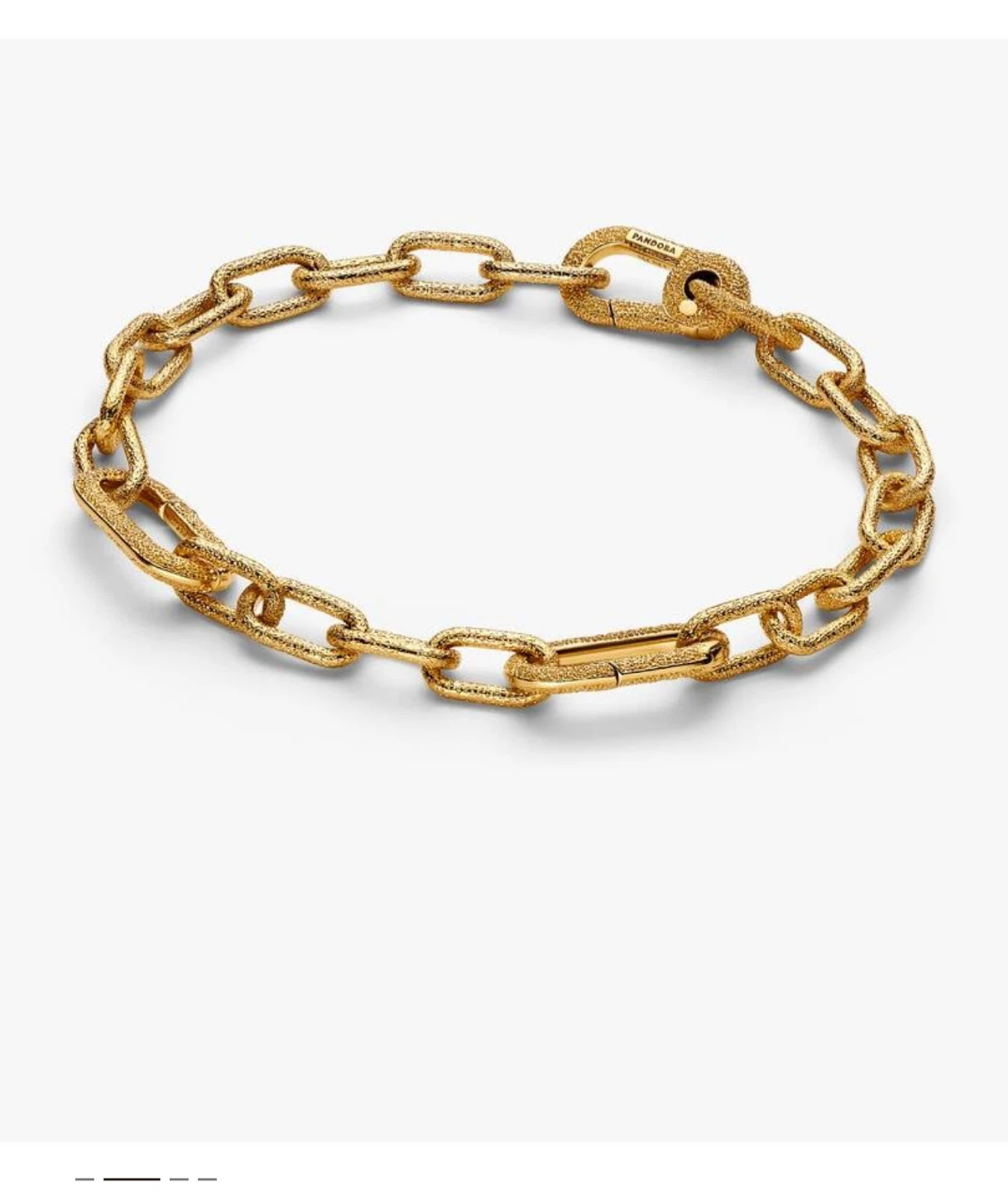 Pandora Small-Link Chain Bracelet 14k Gold-plated