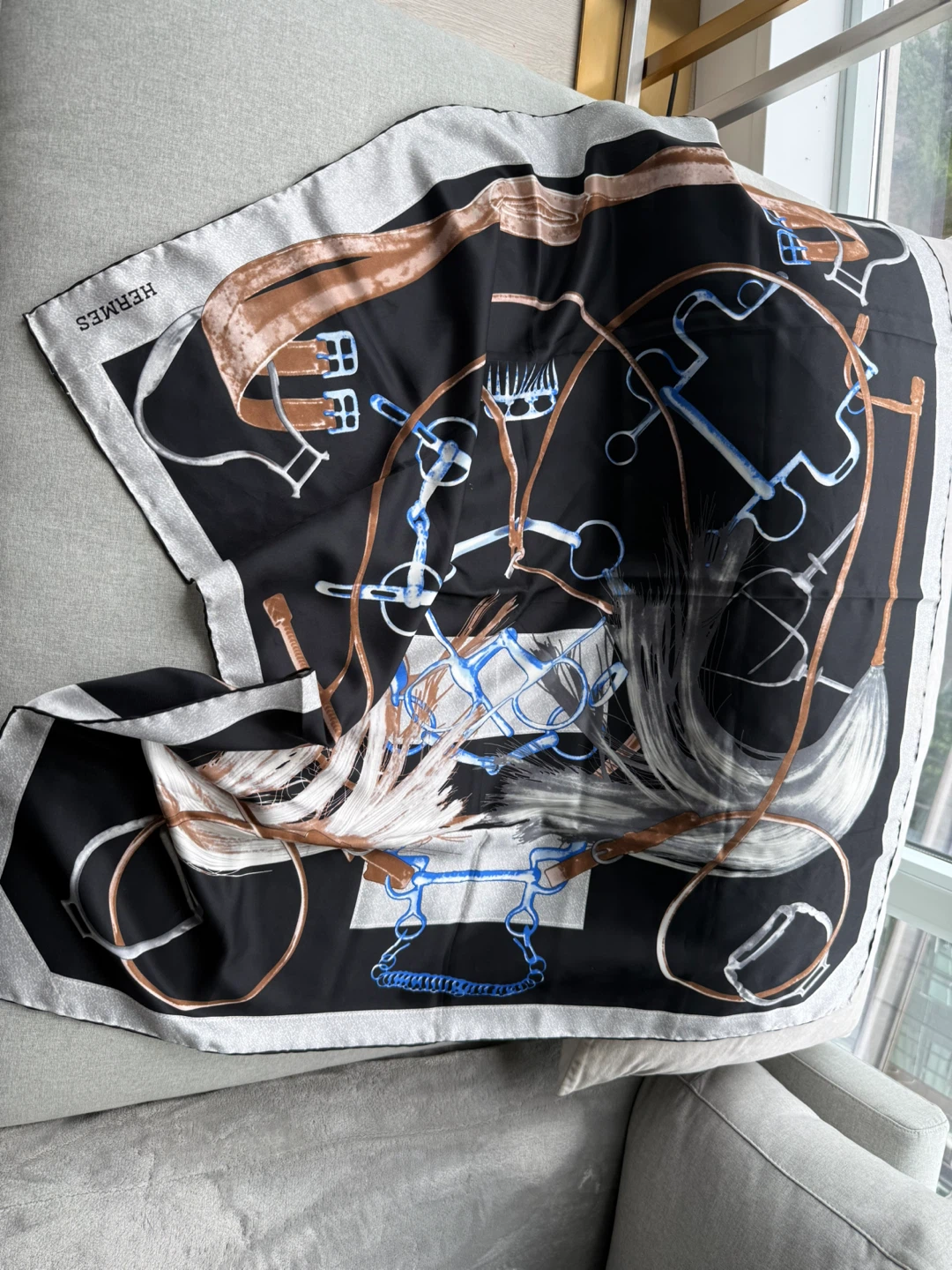 Hermès Silk Scarf