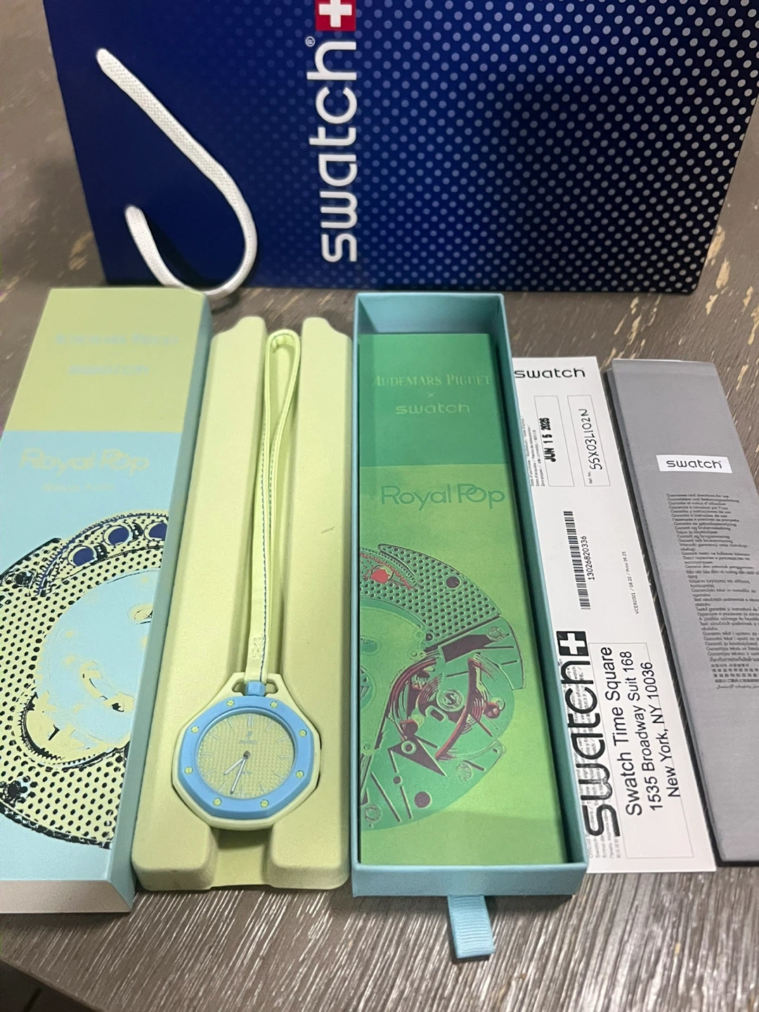 AP x Swatch Royal Pop Watch