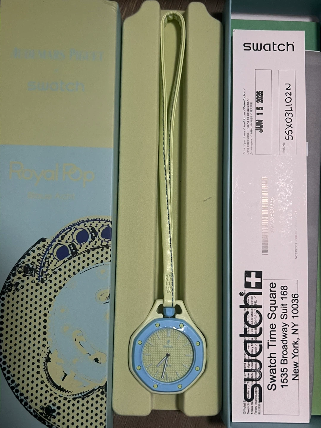 AP x Swatch Royal Pop Watch - photo 2