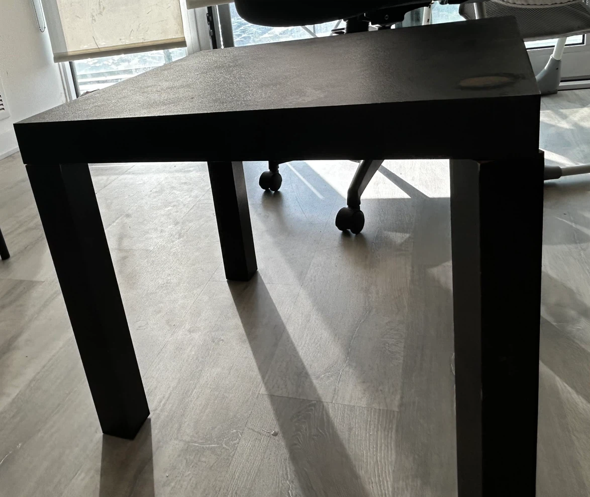 Black Square Coffee Table