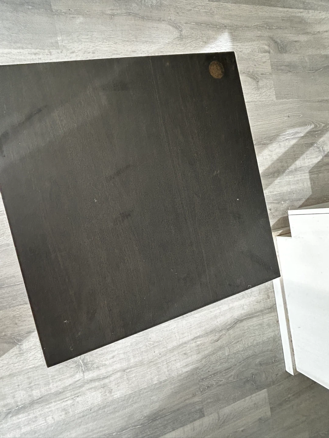 Black Square Coffee Table - photo 2