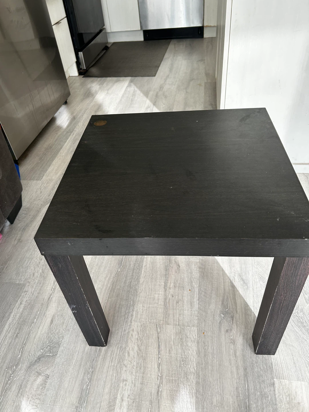 Black Square Coffee Table - photo 3