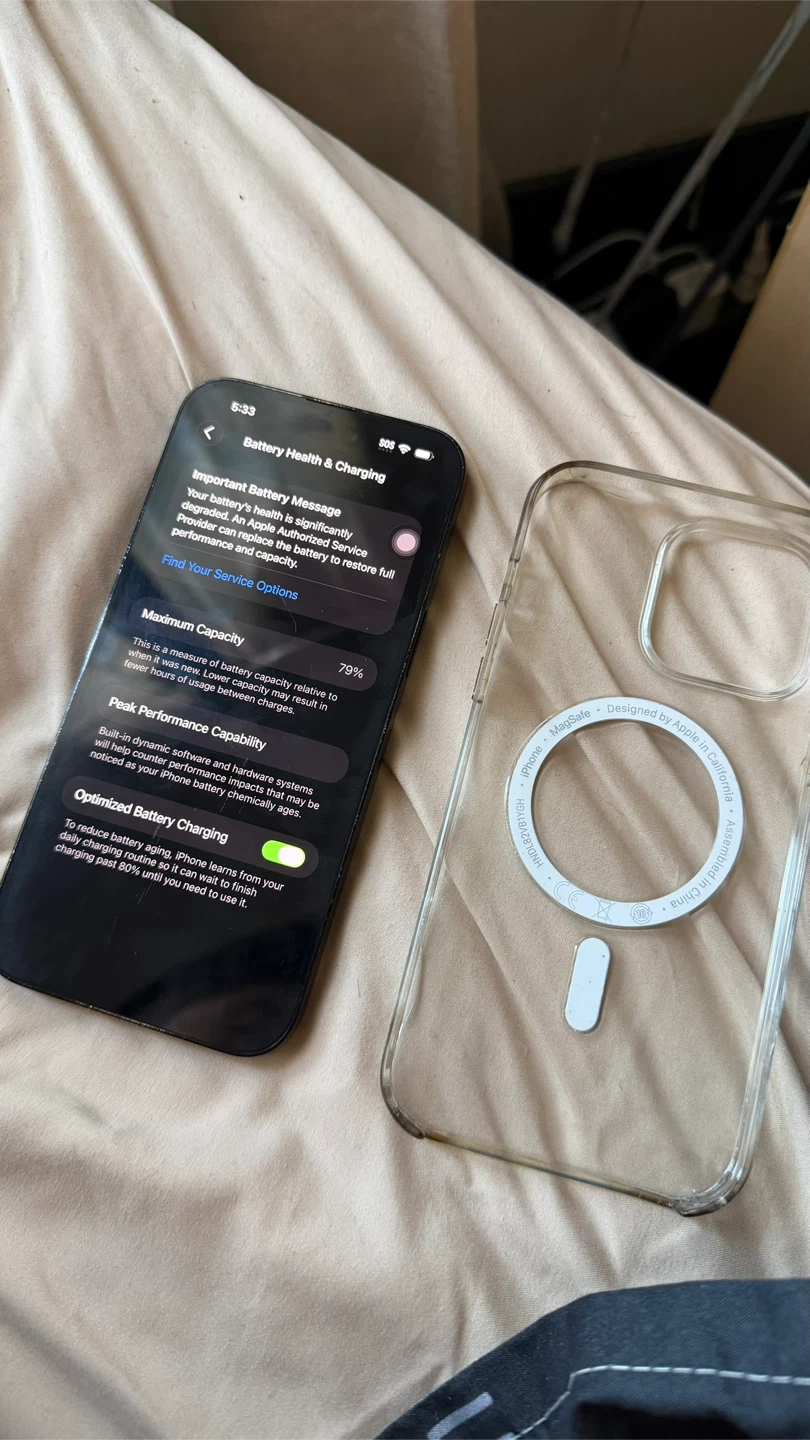 Apple iPhone 14 Pro Max 256 (Graphite) - Cracked Back