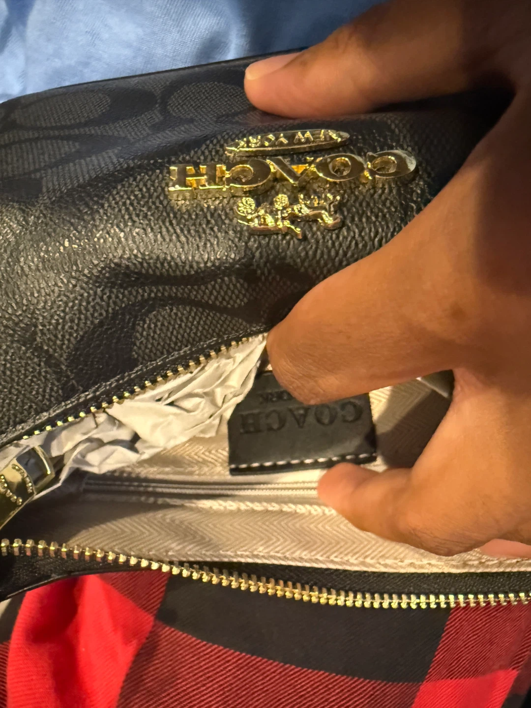 Coach Signature  Shoulder Bag - photo 4