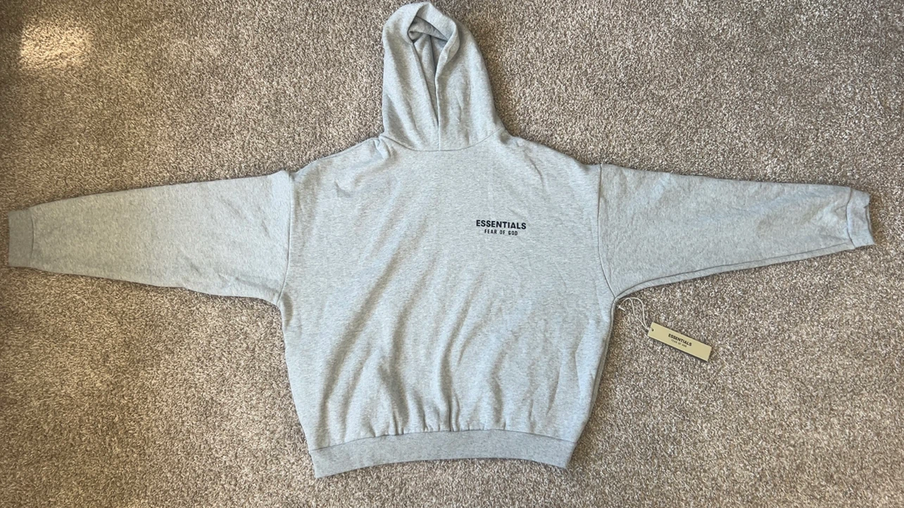 ESSENTIALS Grey Hoodie