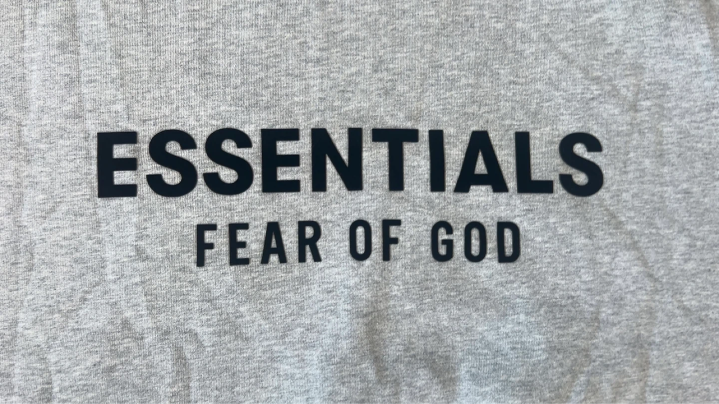 ESSENTIALS Grey Hoodie - photo 5