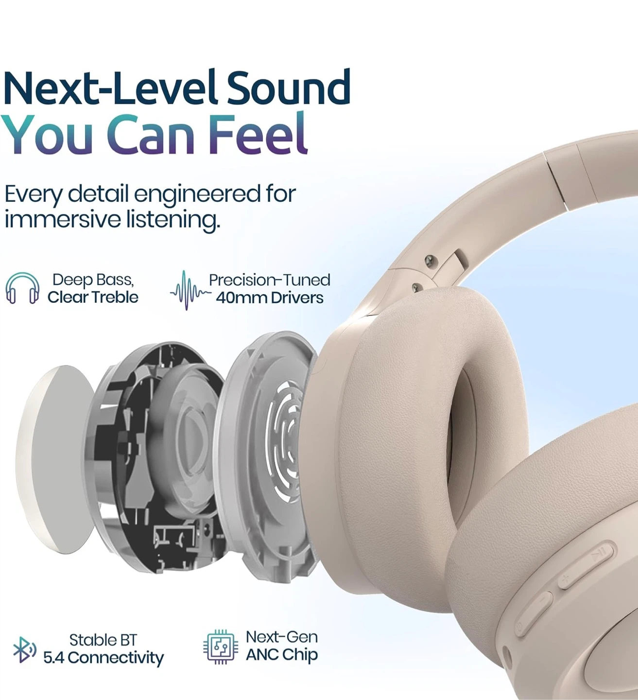 Active Noise Cancelling Headphones - photo 2