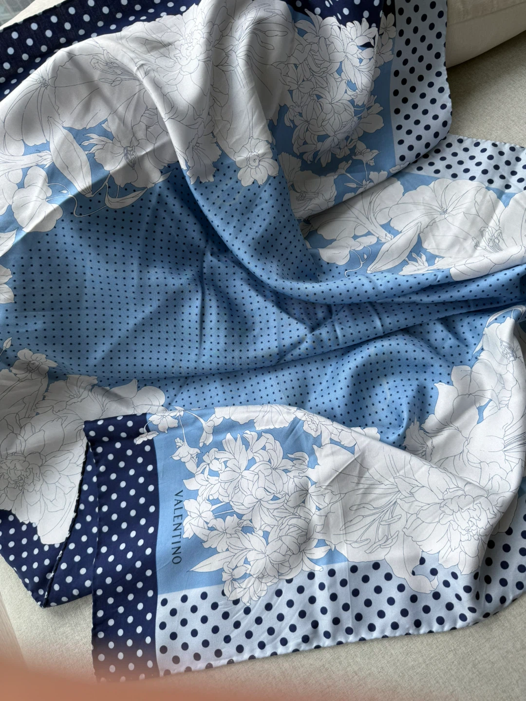 Valentino Silk Scarf - photo 4