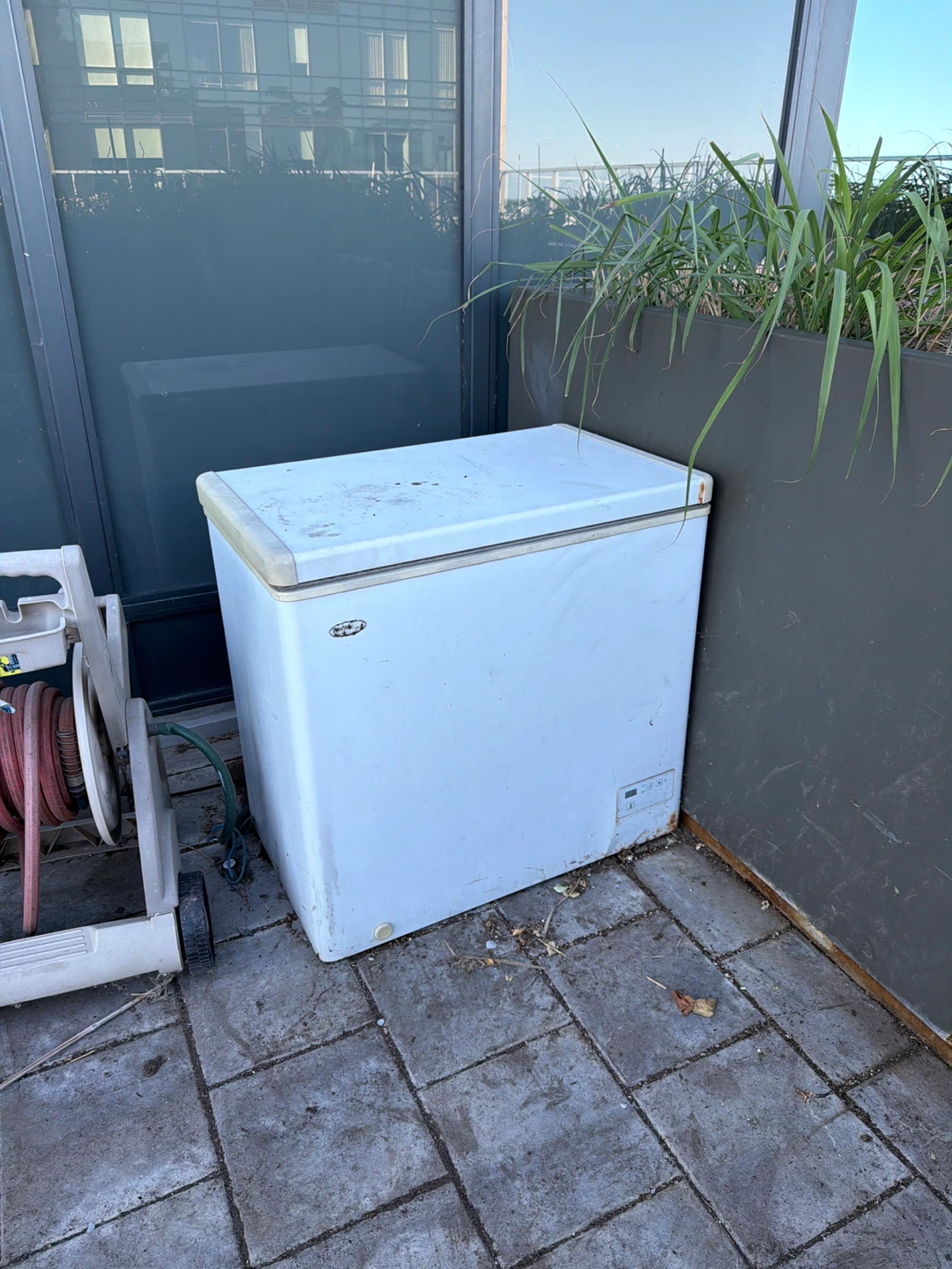 Large White Chest  Freezer