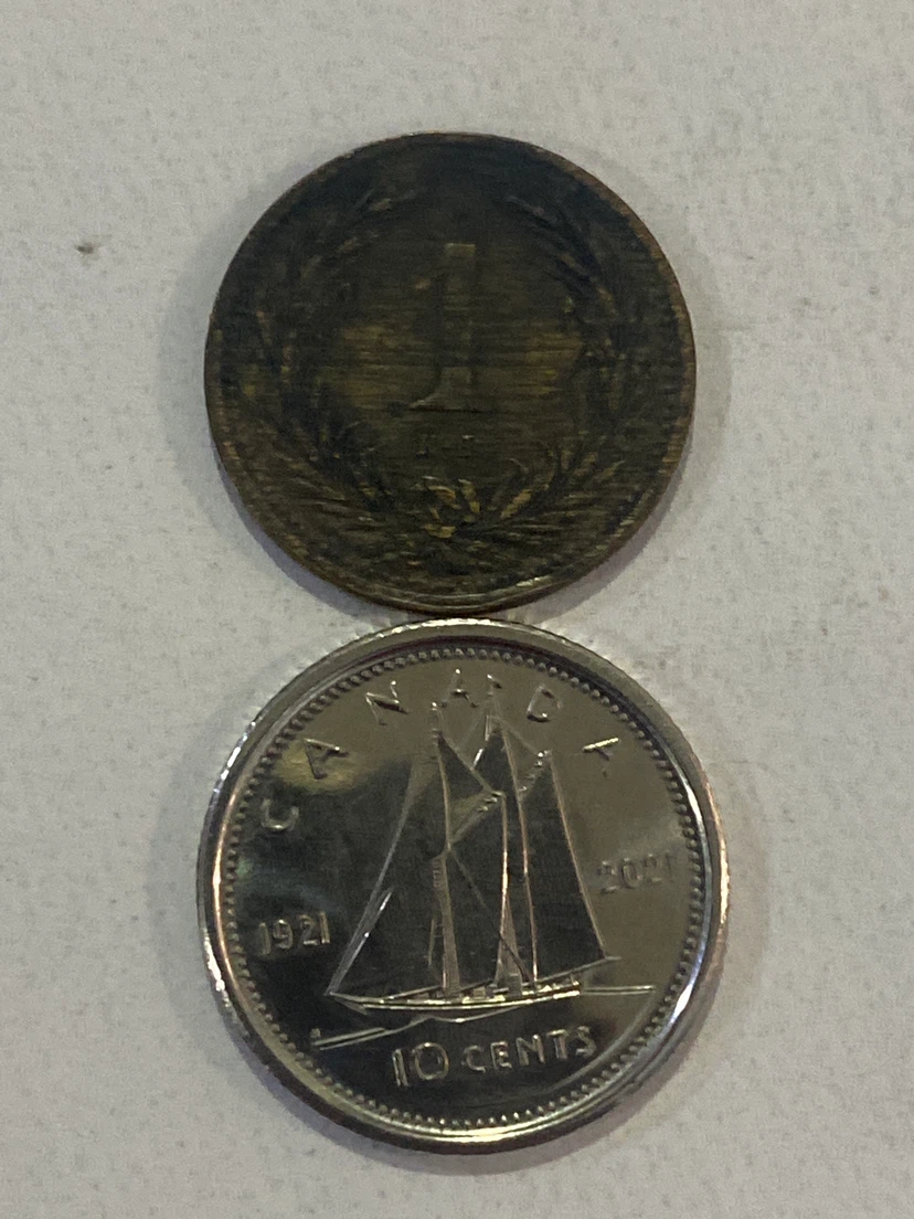 1895 Hungarian 1 Korona Coin - photo 3