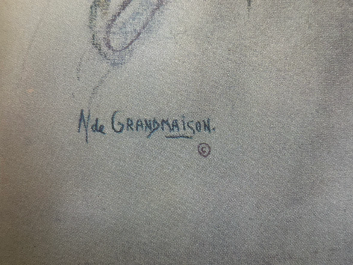 Nicholas de Grandmaison Vintage Indigenous Art Print - photo 4