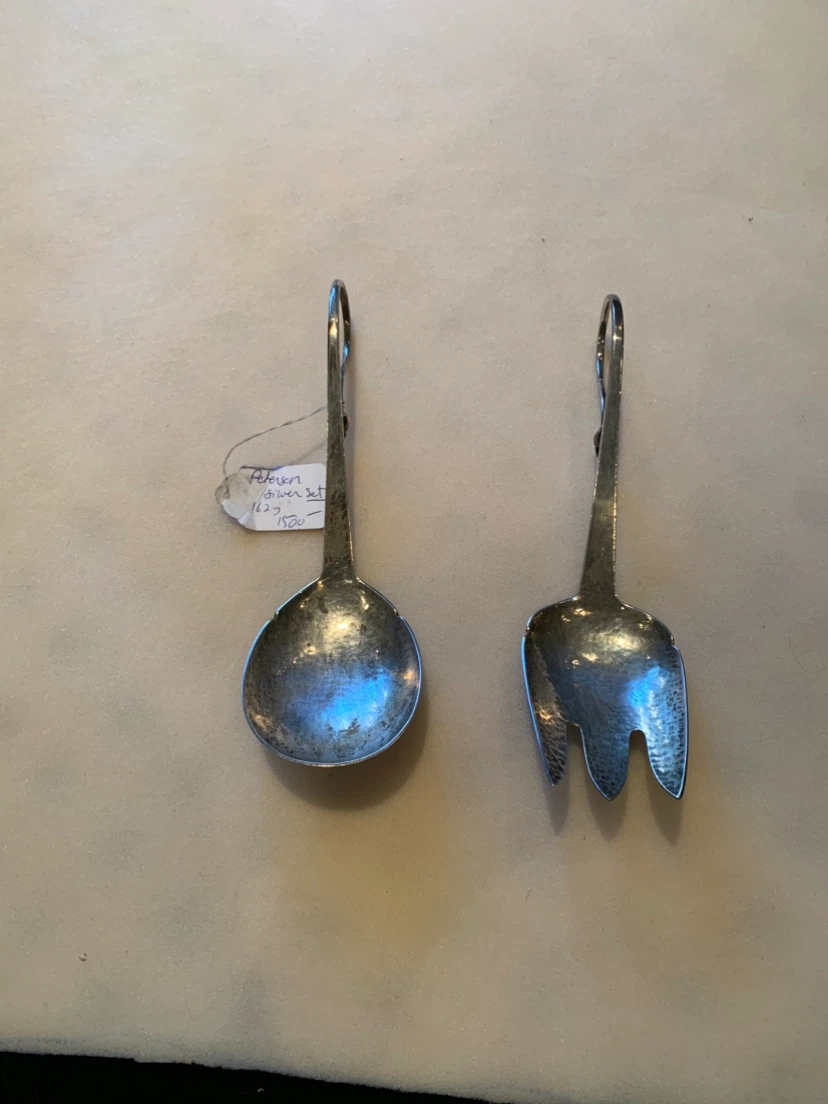 Petersen Hand Made Sterling Silver Serving Set