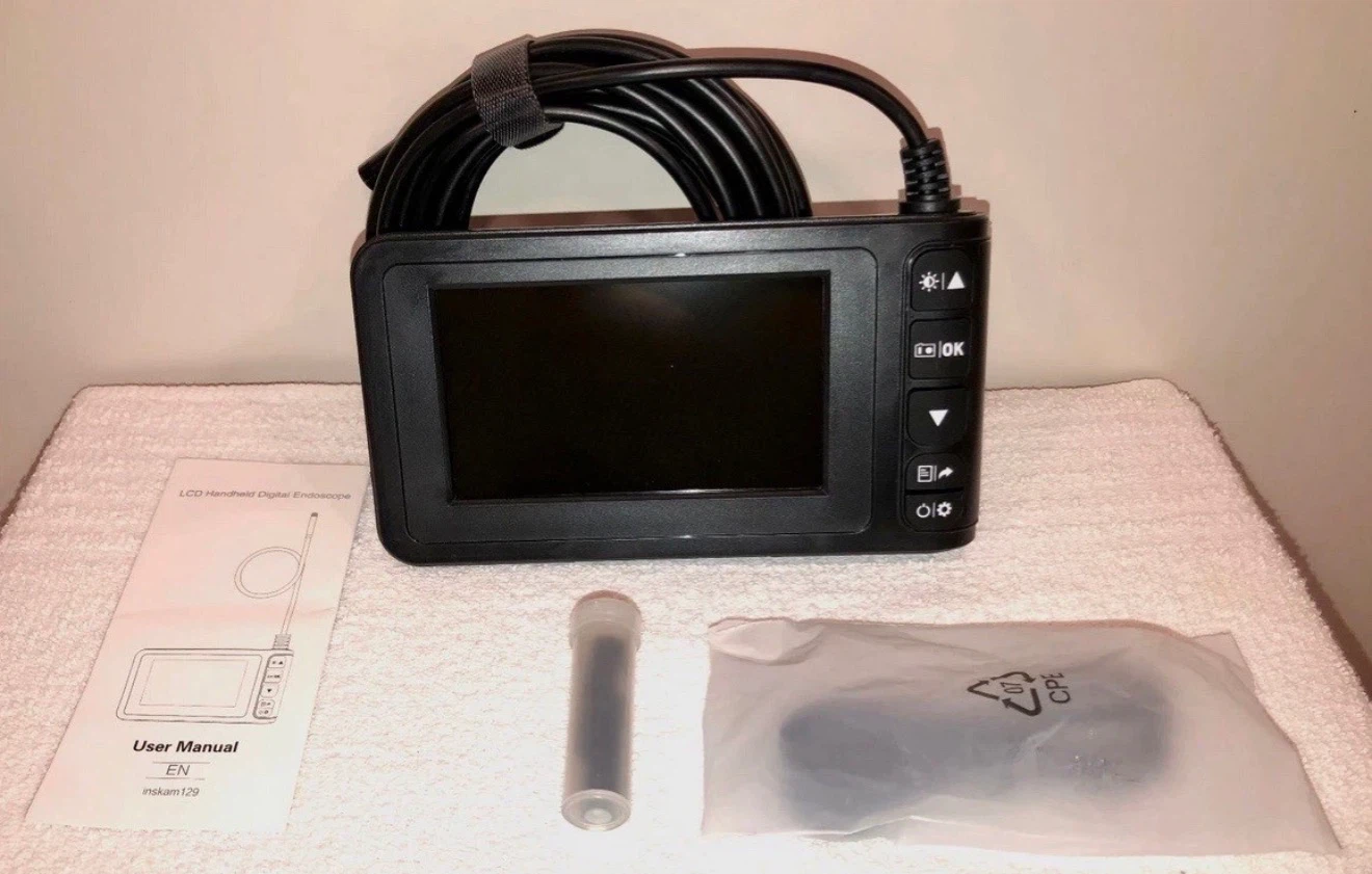 Digital LCD Handheld Color Inspection Endoscope inskam129 - photo 3