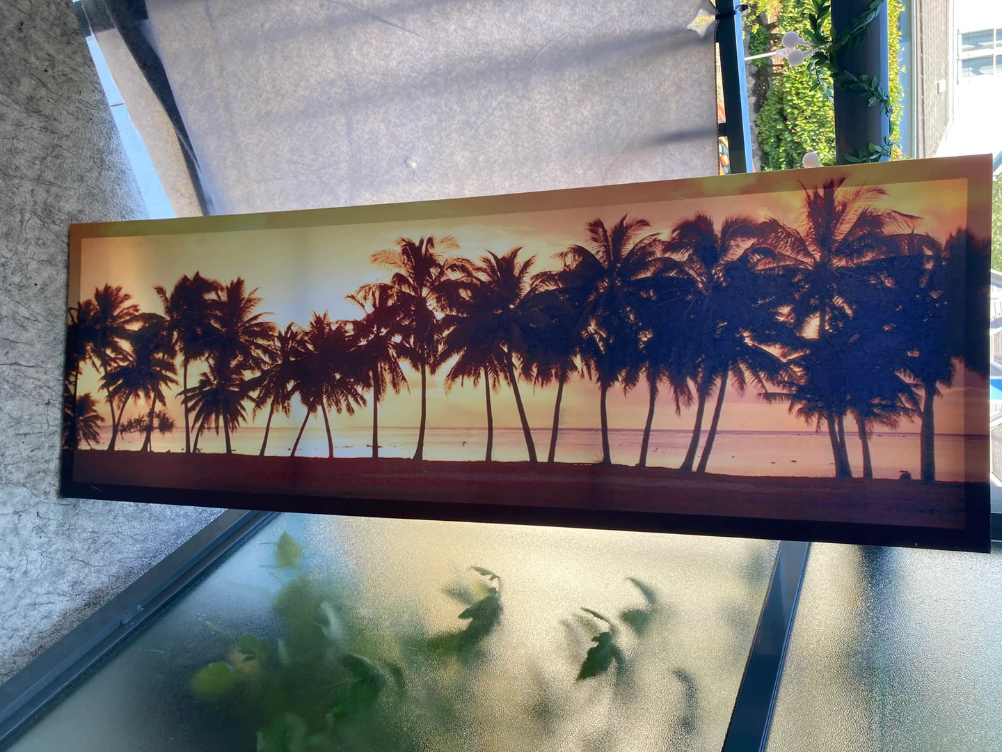 Canvas Print - Tropical Sunset Palm Trees