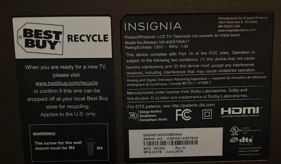 EXCELLENT 40" HDTV (1080p) - photo 5
