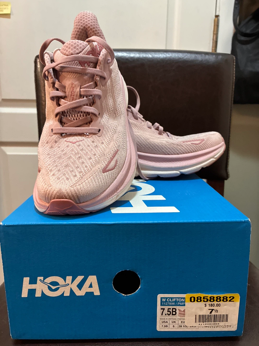 Hoka Clifton Women's Running Shoes Size 7.5B - photo 3