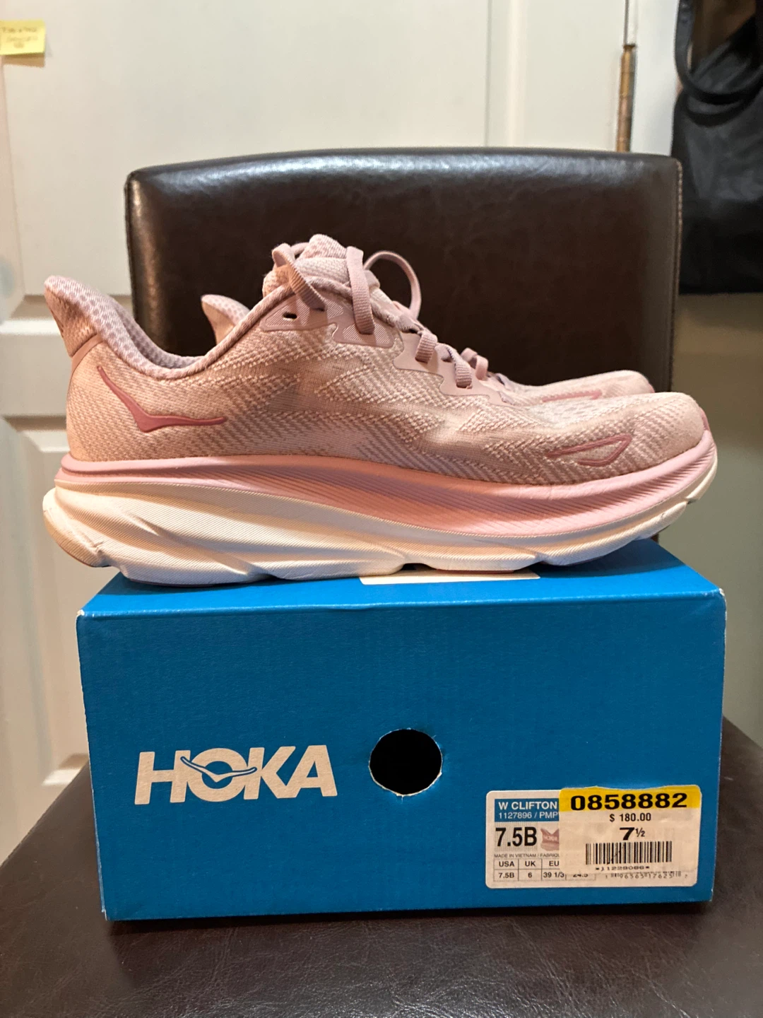 Hoka Clifton Women's Running Shoes Size 7.5B - photo 4