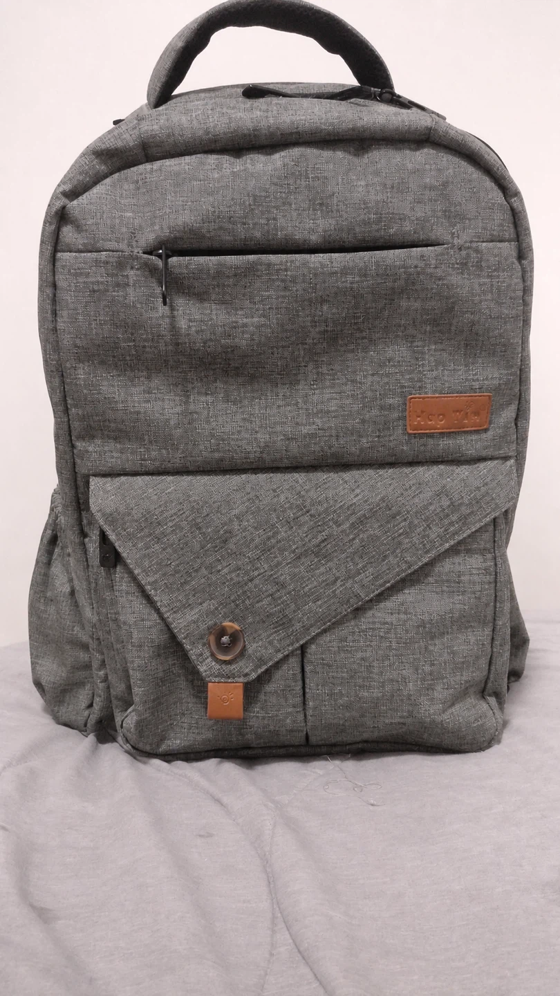 Grey Diaper Backpack