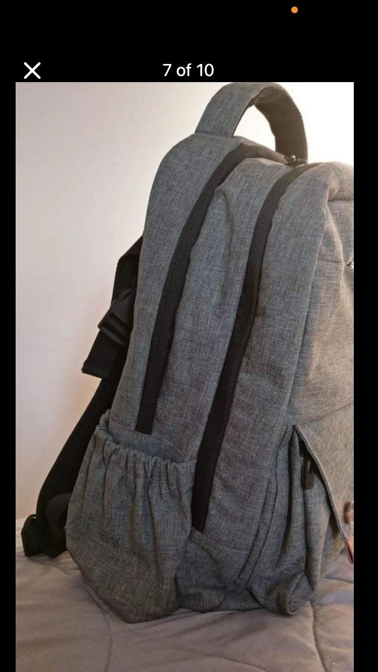 Grey Diaper Backpack - photo 4