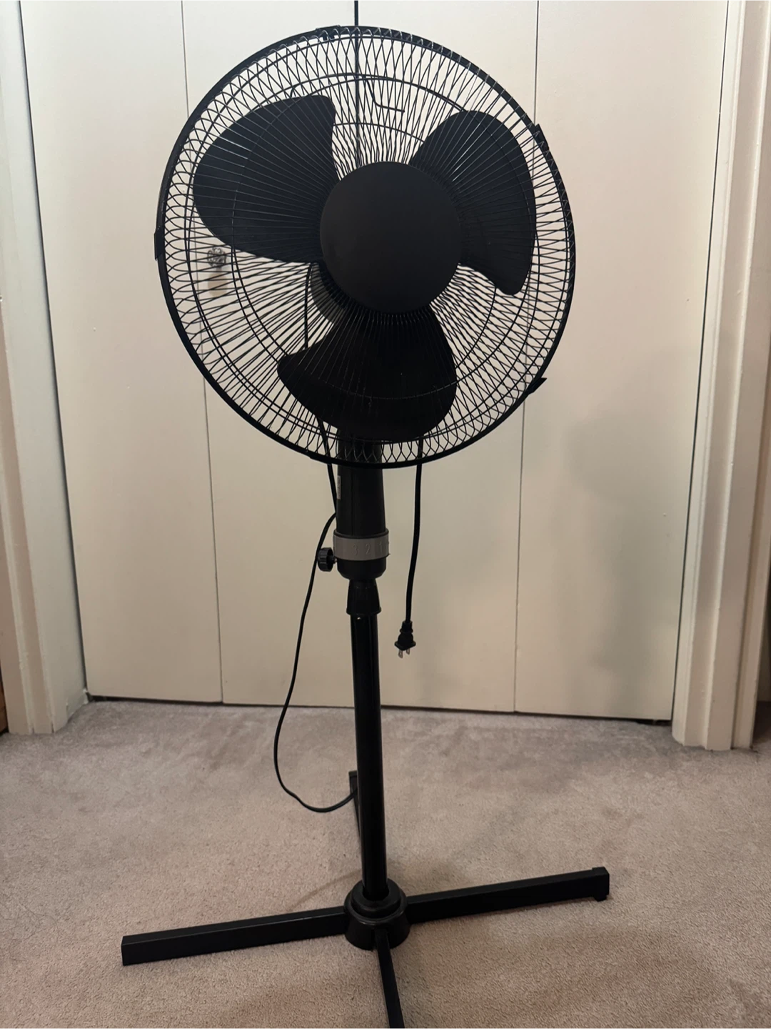 Black Standing Fan - photo 2