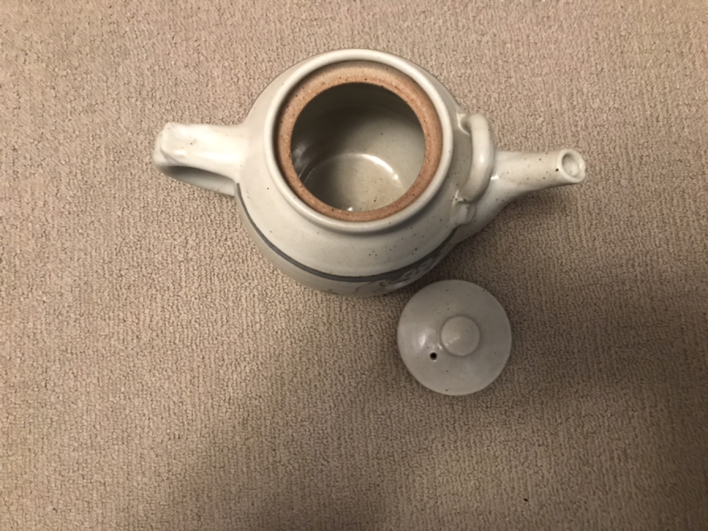 By McGie Ceramic Teapot with Blue Floral Design - photo 3