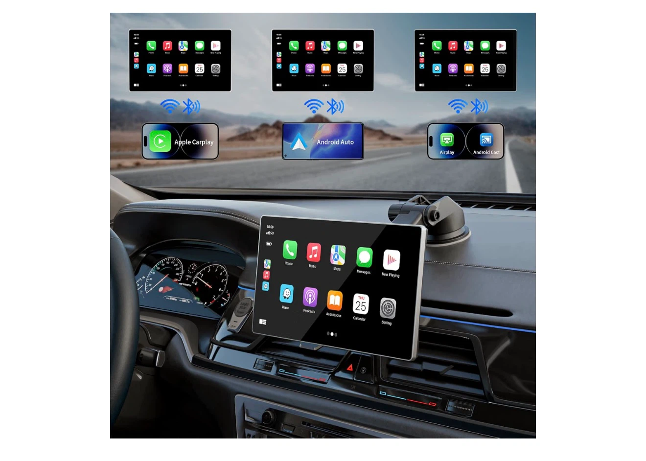 Car GPS Navigation System with Apple CarPlay & Android Auto - photo 2