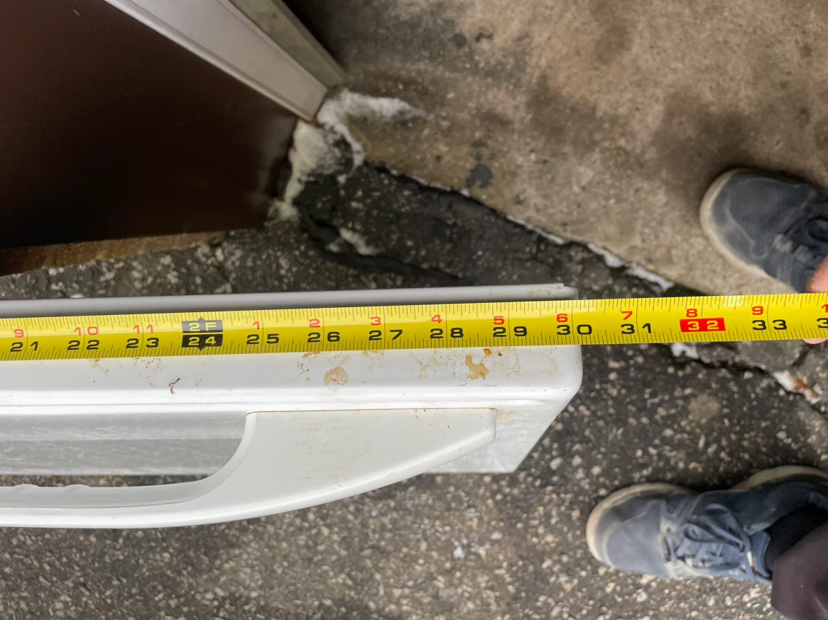 Stove oven door only - photo 5