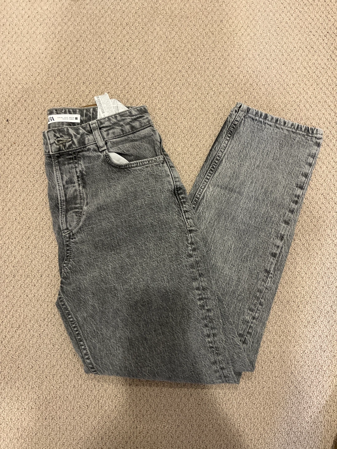 ZARA Grey Denim Jeans