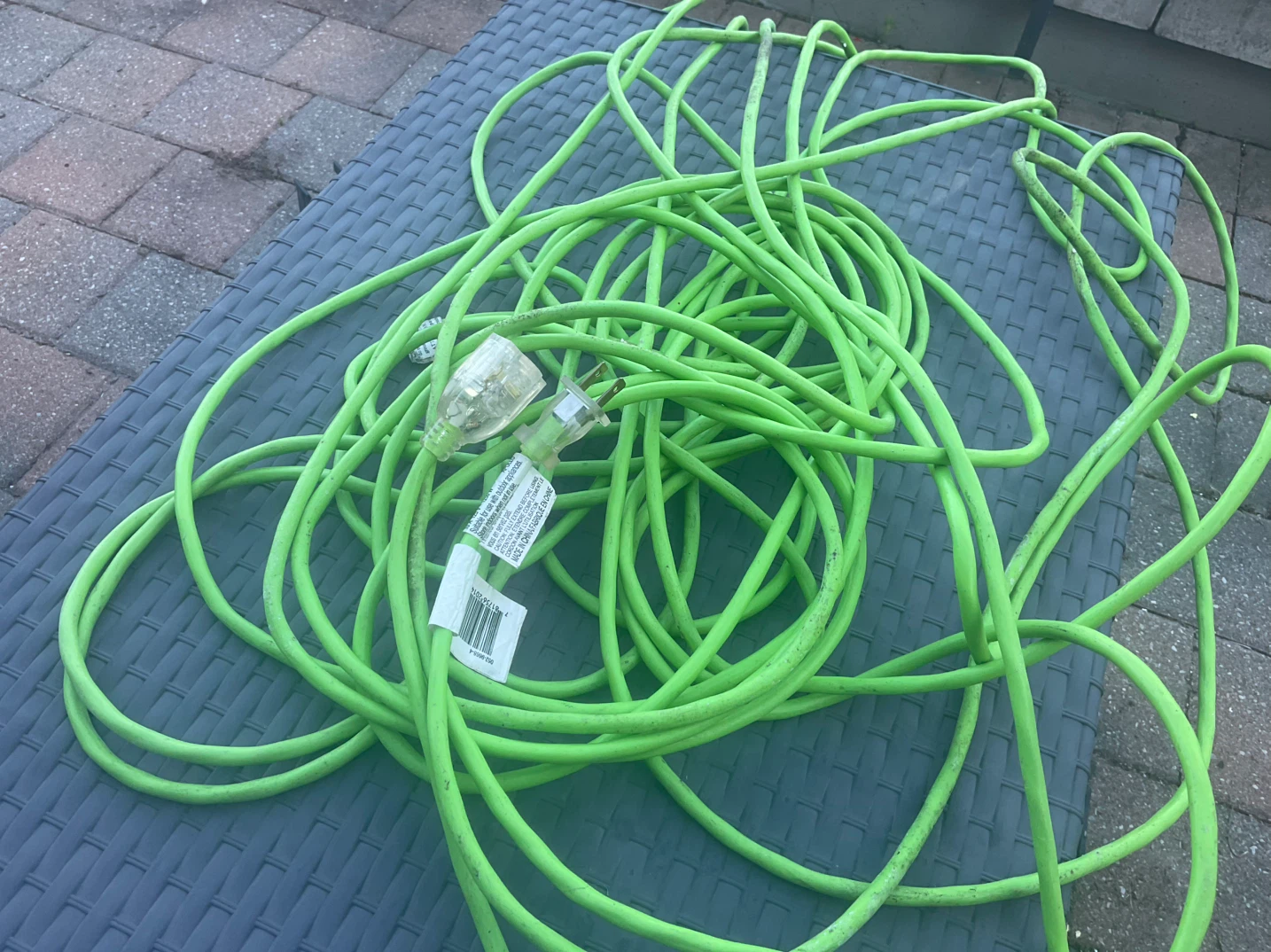 exterior extension cord