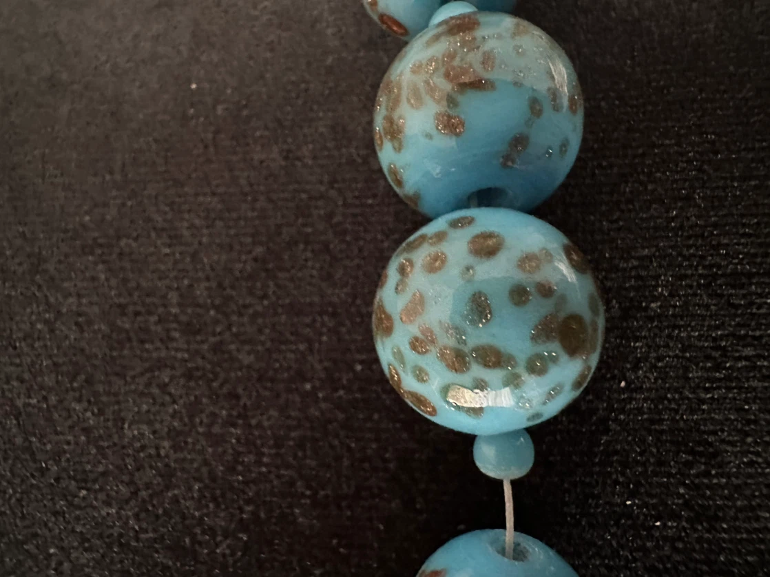 Blue Beaded Necklace - photo 2