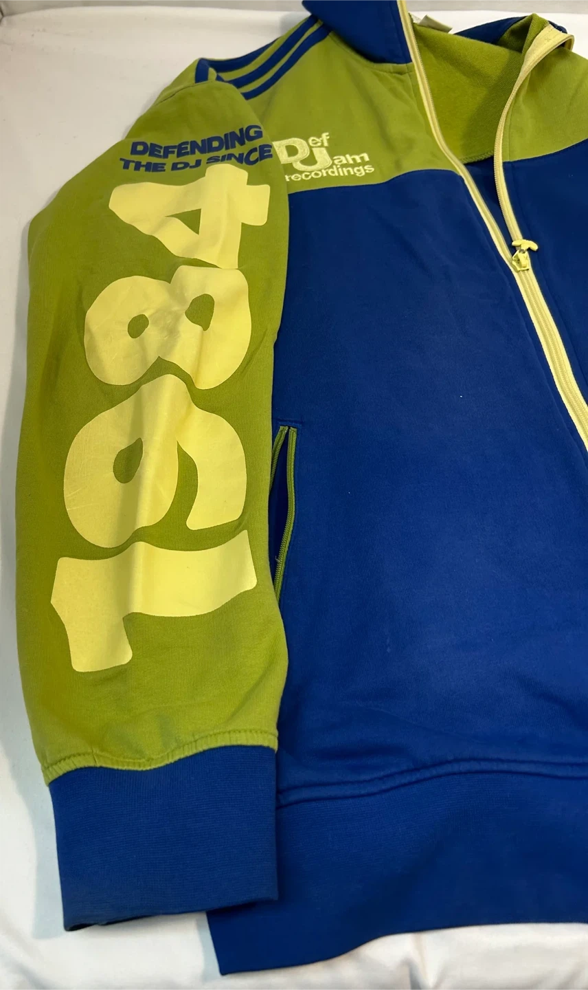 Adidas Original Def Jam Recordings jacket - rare! - photo 3