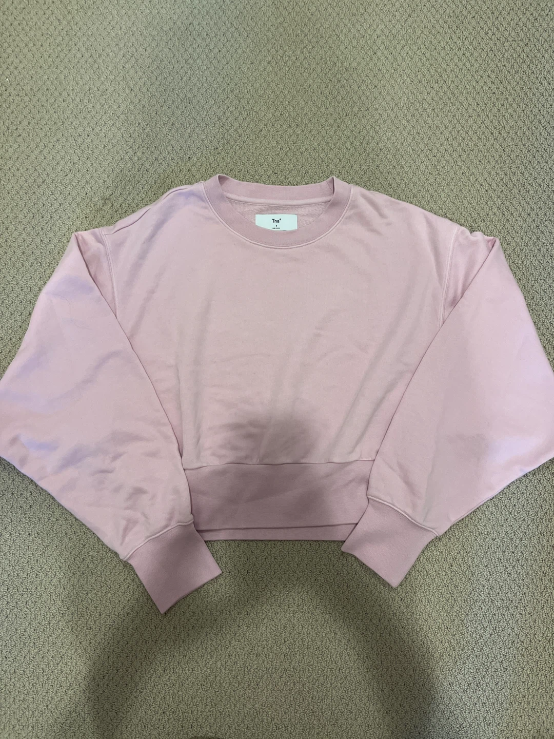 Aritiza Tna Pink Crewneck Sweatshirt