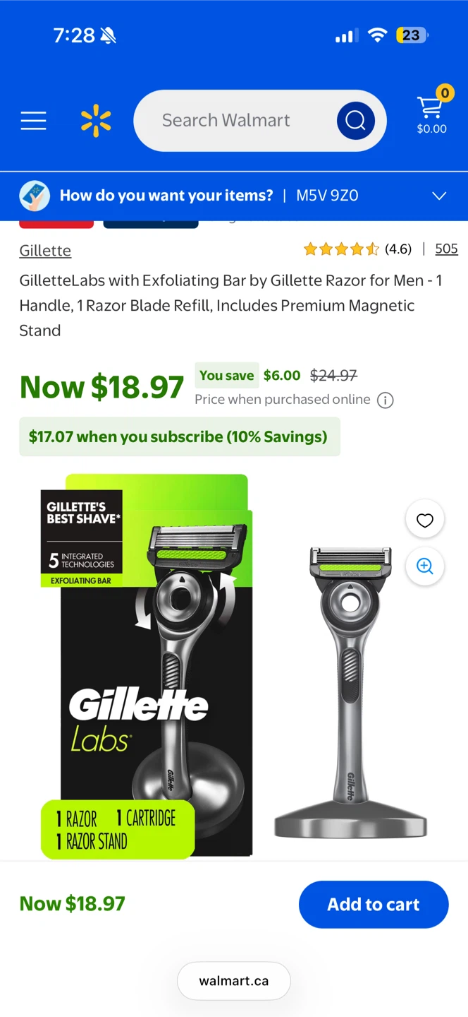 Gillette Labs Razor with Magnetic Stand - photo 2