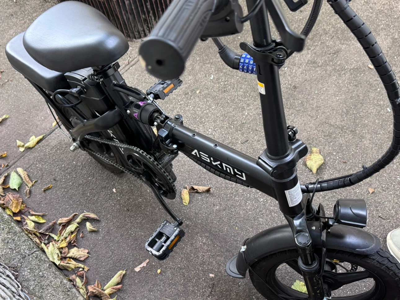 ASOMY Electric Folding Bike – Excellent Condition - photo 5
