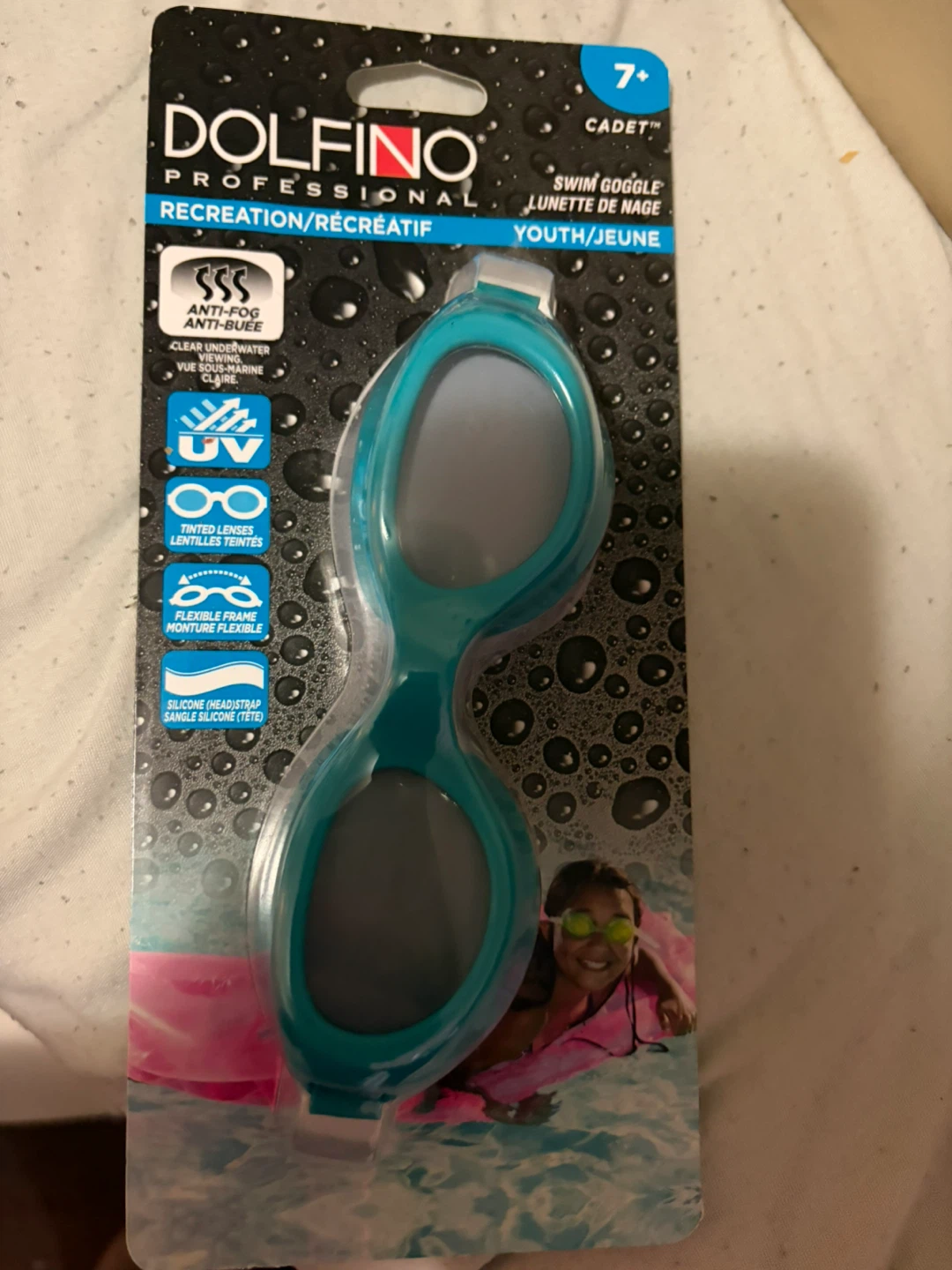 Dolfino Professional Youth Swim Goggles