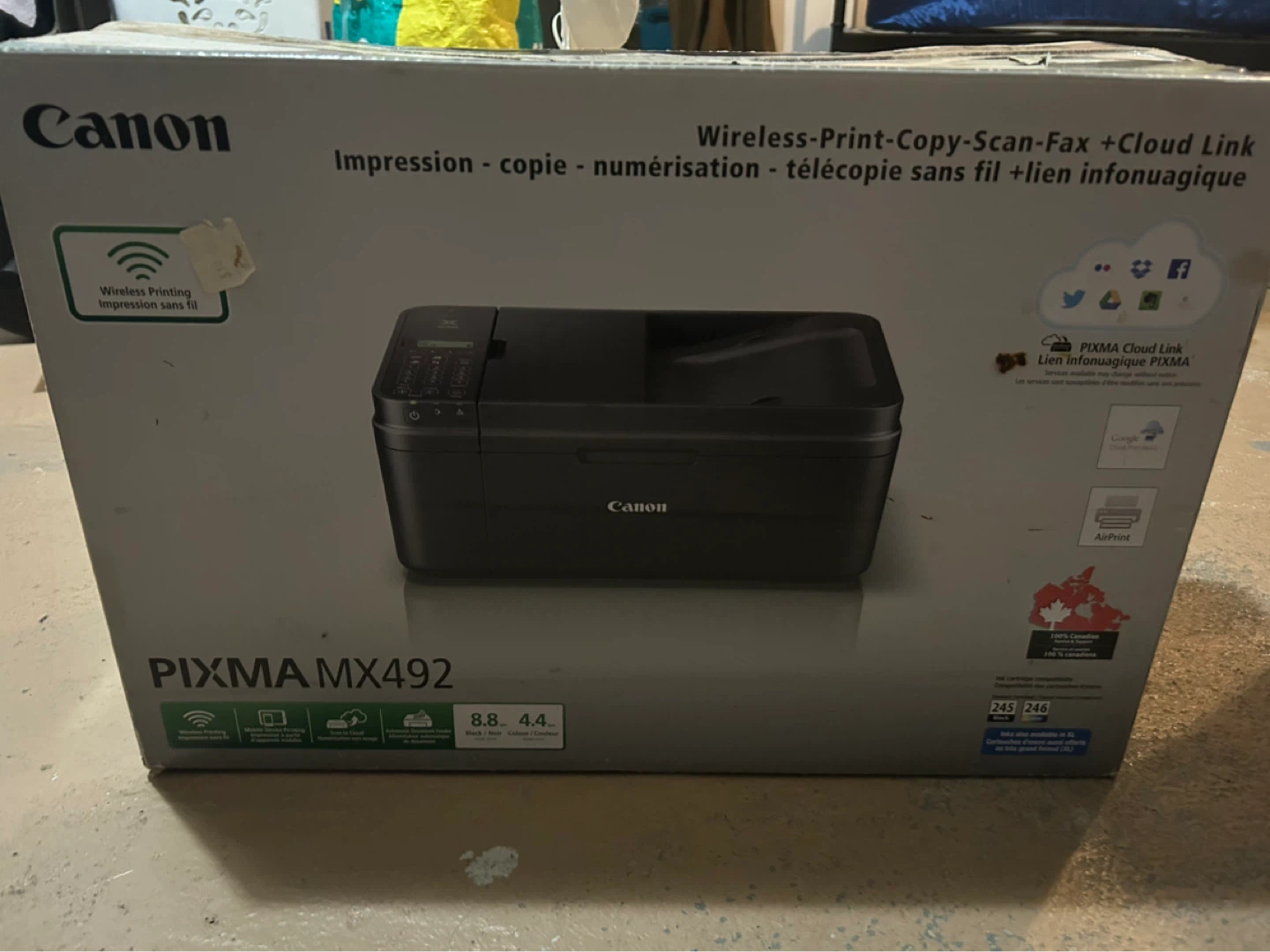 Canon PIXMA MX492 Wireless All-in-One Printer - photo 2
