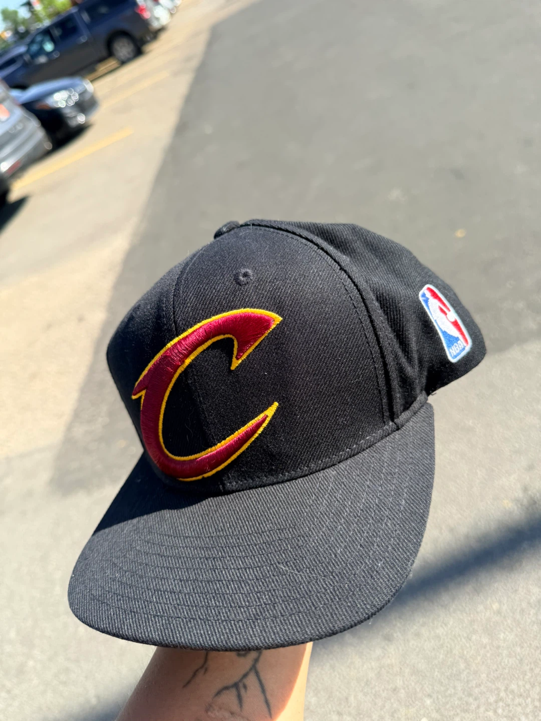 Mitchell & Ness Cleveland Cavaliers Snapback Hat - photo 3