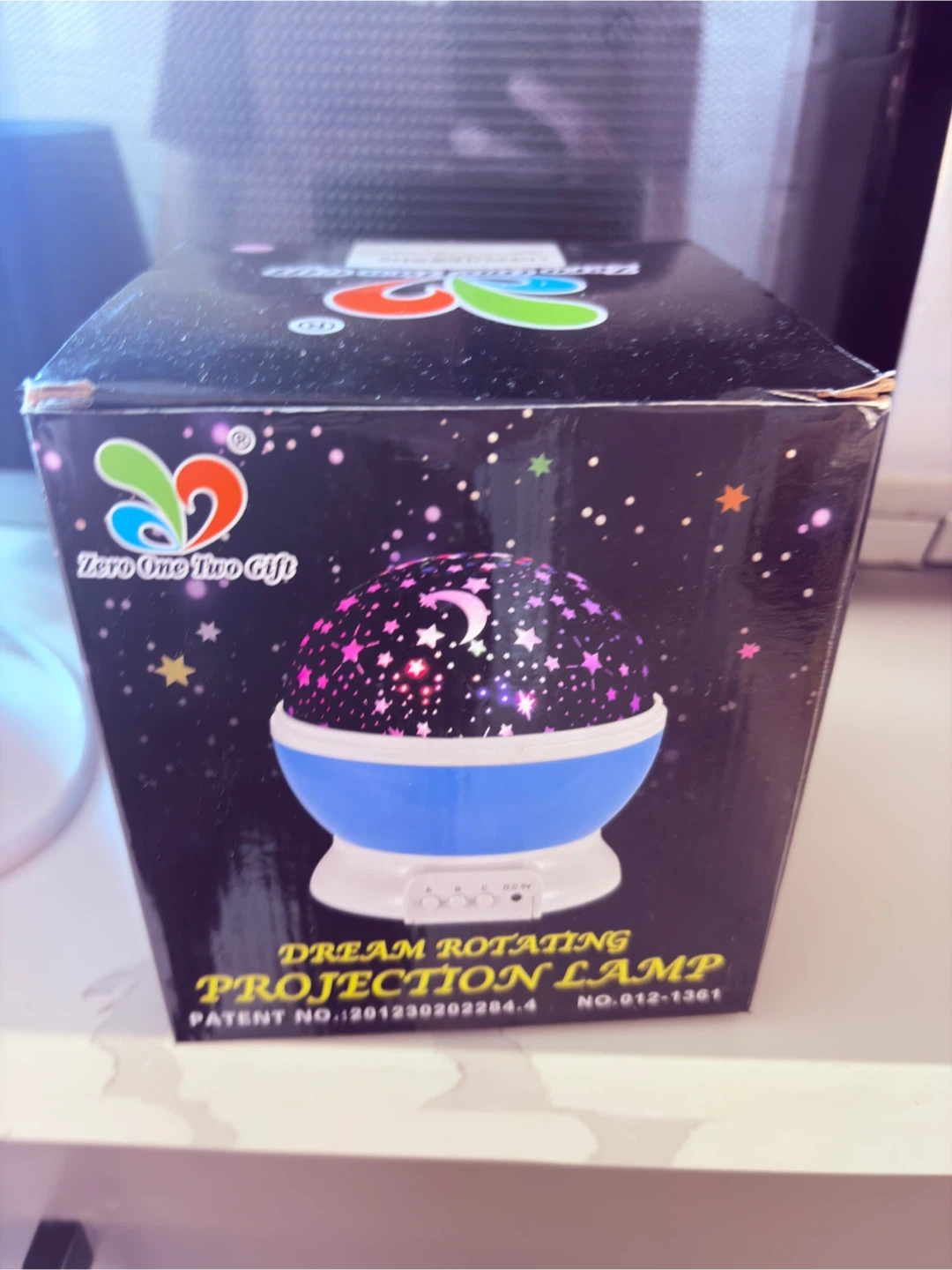 Zero One Two Gift Dream Rotating Projection Lamp - photo 2