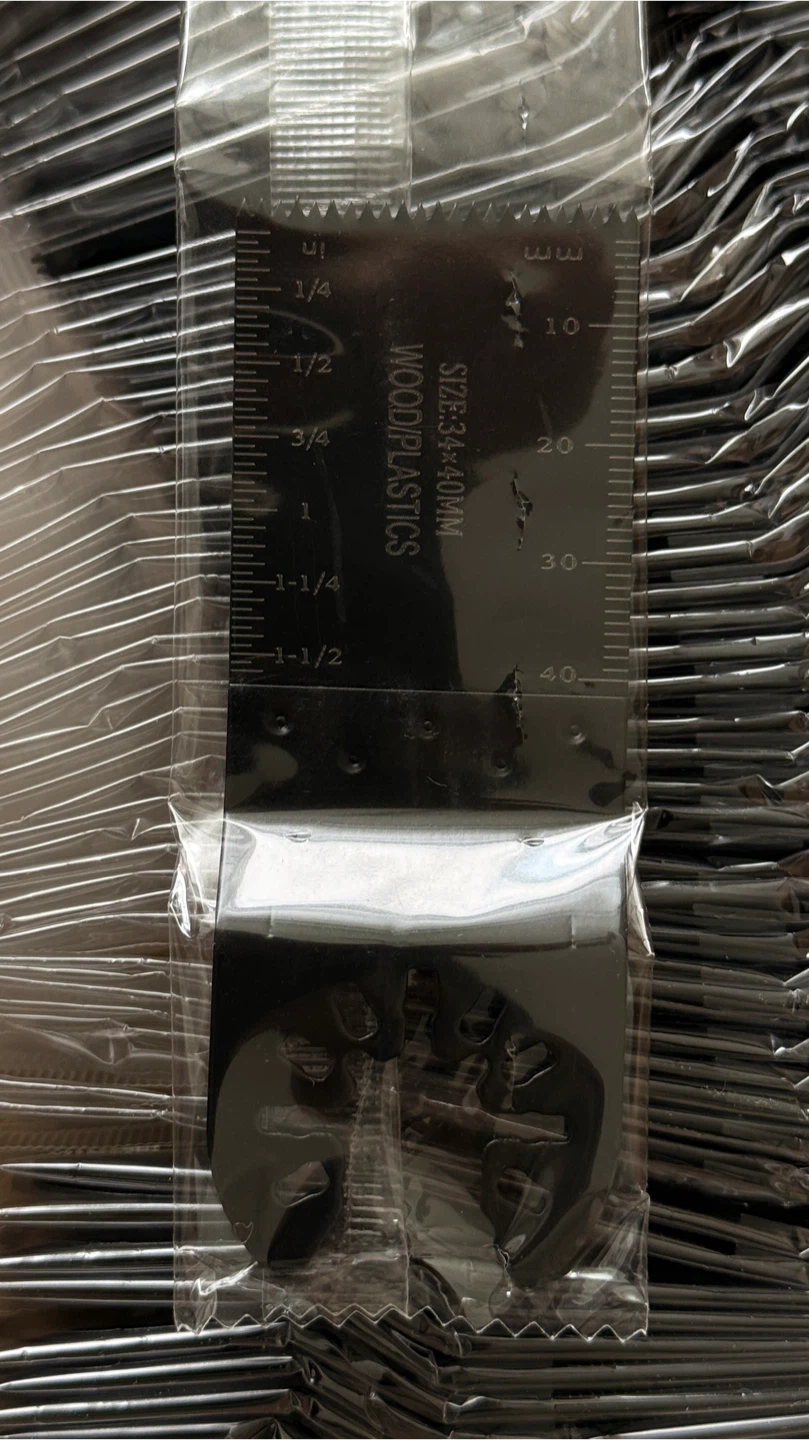 100 pcs. Multi-Tool Saw Blades for Wood/Plastics - photo 2