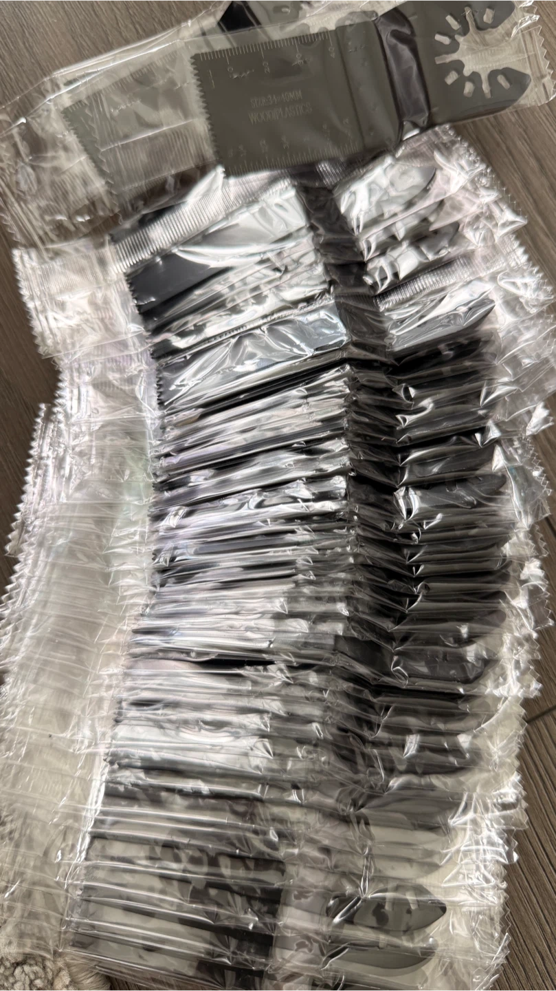 100 pcs. Multi-Tool Saw Blades for Wood/Plastics - photo 5