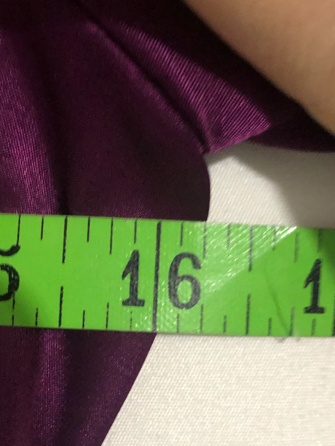 Womens Purple Satin Blouse. Size XS. - photo 5