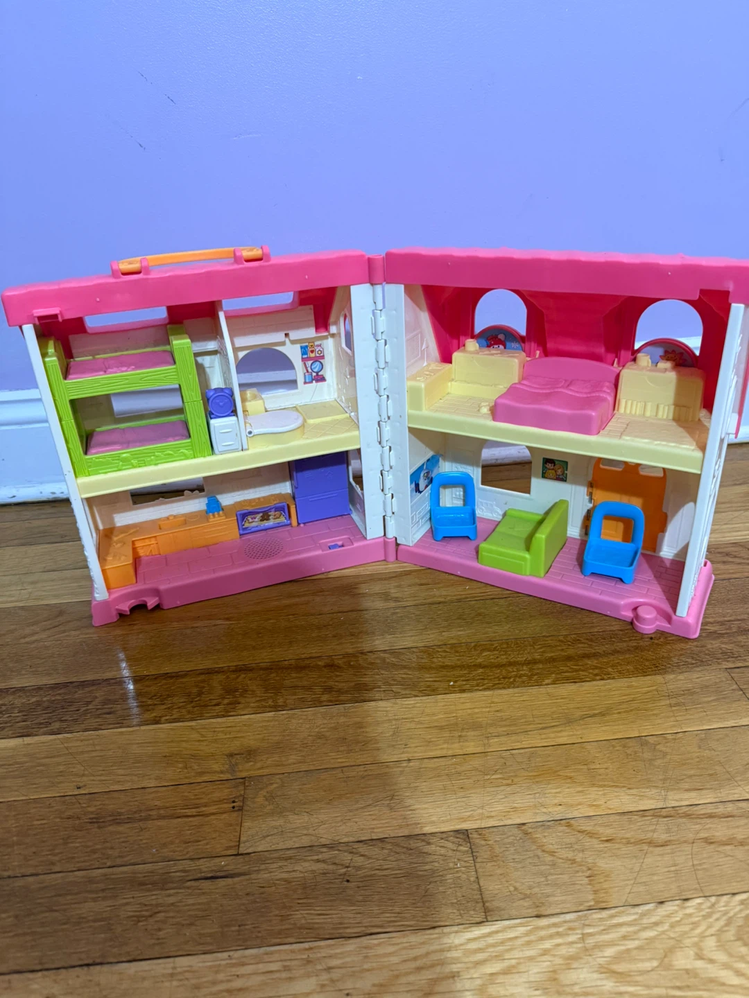 Fisher-Price Little People Fold 'n Go Dollhouse - photo 4