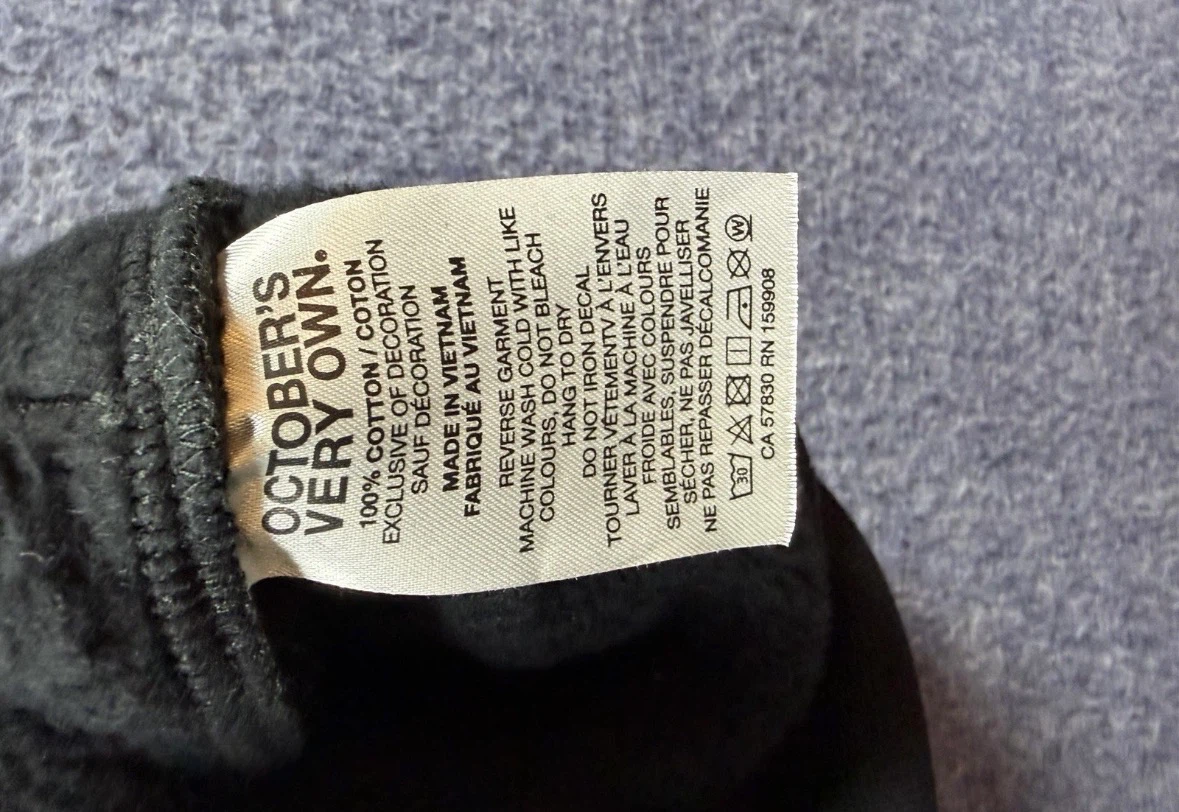 OVO x New Orleans Saints Hoodie Mens 2XL Black - photo 4