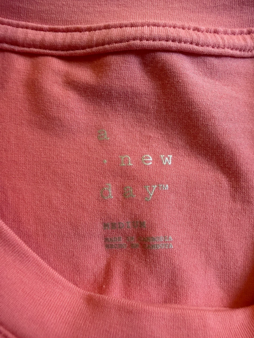 A New Day Pink T-Shirt Medium - photo 3